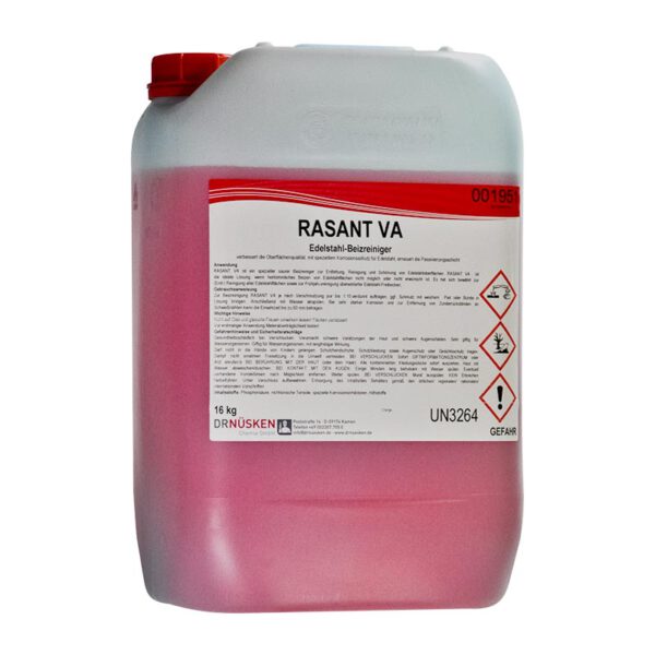 Rasant VA Edelstahl-Beizreiniger 16 kg Kunststoffkanister