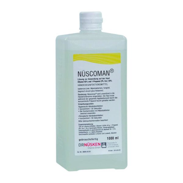 Nüscoman® Händedesinfektion 1L Flasche