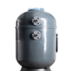 Marmorkiesbehälter BeckIn 400 Liter Anschluss links