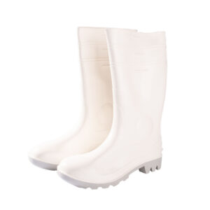 GUMMISTIEFEL GR.45 WEISS SÄUREBESTÄNDIG